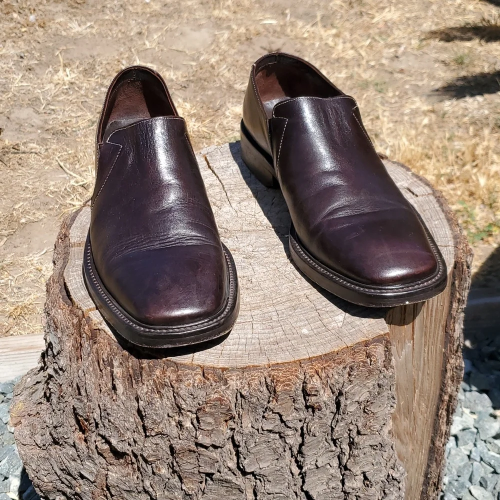 Gordon Rush Men's Slip-On Loafer Dress Shoe Size 42 Made in Italy GPWC B…